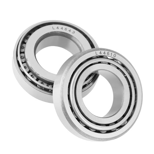 RASTKY Sich Verjüngte Rollenlager-L44643 Einzeile Set von 2 Hochgeschwindigkeits-25-Mm-ID, 50,292 Mm OD, 14,22 Mm Dicke von RASTKY