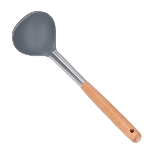 RASTKY Silikonsuppe Kelle mit Holzgriff - Nicht -Stick, Kratzfestes, Küchenlöffel Löffel Serviert Suppen, Eintöpfen und Saucen Leichtes und Sicheres Material Design mit Hangloch RASTKY Silikonsuppe Kelle mit Holzgriff - Nicht -Stick, Kratzfestes, Küchenlöffel Löffel Serviert Suppen, Eintöpfen und Saucen Leichtes und Sicheres Material Design mit Hangloch von RASTKY