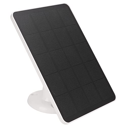 RASTKY Solarladungstafel 4W 5V Monokristallines Silizium mit Kabel, Ideale Solarüberwachungskameras mit 360 ° Montagebrielten, Wasserdicht und Design, Perfekte Wetterbedingungen (WHITE) von RASTKY