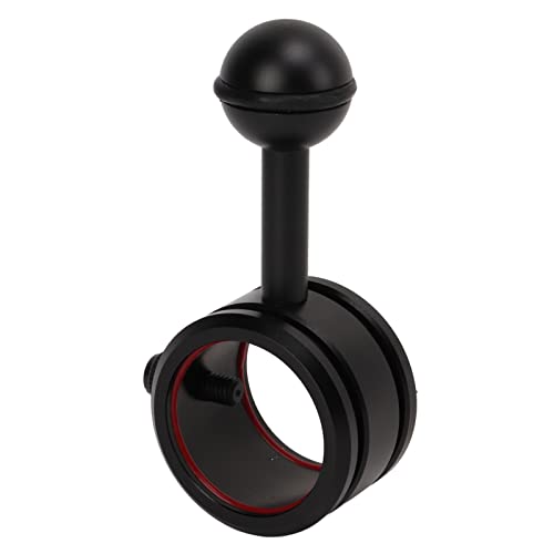 RASTKY Tauchclip 28-34 Mm Taschenlampe, Anodierter Hartschicht -Tauchgelenkhalterung von RASTKY