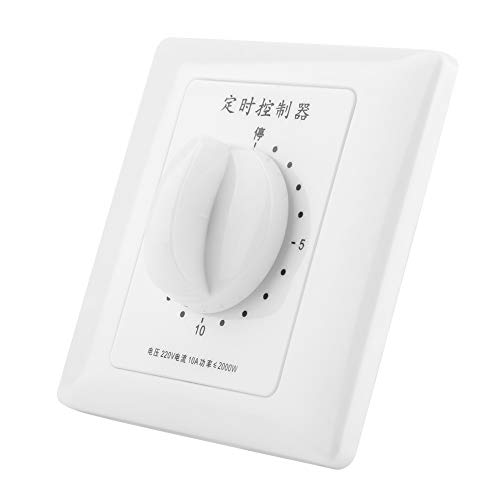 RASTKY Timer Countdown 220 V Wasserpumpe - Mechanische Intelligente Zeitregelung (15-minütiger Zeitschalter) von RASTKY