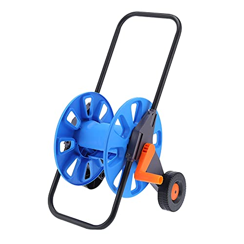 RASTKY Tragbarer Gartenschlauchrollenwagen mit Handschubkonstruktion, Hält Bis 50 M G1/2 -Schlauch, Bequeme Wasserrohrlagerung RASTKY Tragbarer Gartenschlauchrollenwagen mit Handschubkonstruktion, Hält Bis 50 M G1/2 -Schlauch, Bequeme Wasserrohrlagerung von RASTKY