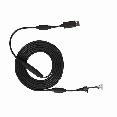 RASTKY USB 4Pin Gamepad -Kabel -Ersatzdrahtabbrecheradapter 360 USB Ersatzdraht 360 Controller Zubehör (BLACK) von RASTKY