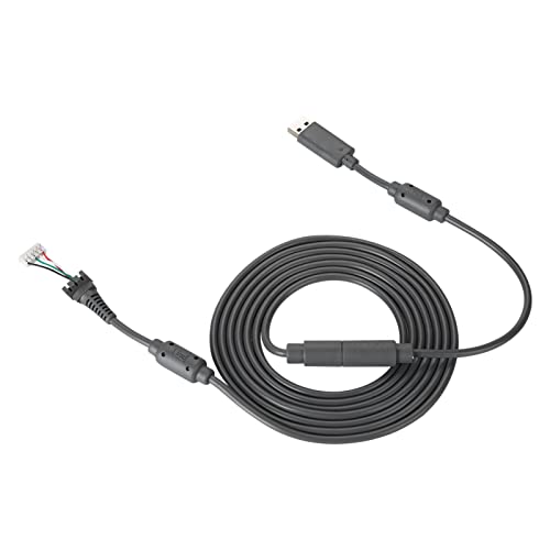 RASTKY USB 4Pin Gamepad -Kabel -Ersatzdrahtabbrecheradapter 360 USB Ersatzdraht 360 Controller Zubehör (GREY) von RASTKY