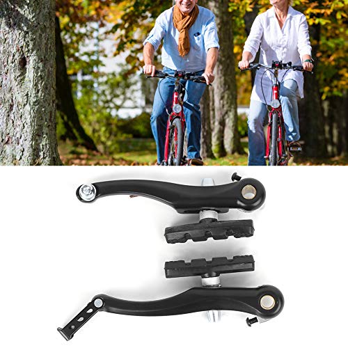 RASTKY Universal V -Bremssatz für Mountainbycles - 1 Paar/2 Paare Black Mountain Bicycle Cycling Aluminiumlegierung V Bremssatz Vorne und Hinter (Zwei Paare und Einer verkauft) von RASTKY