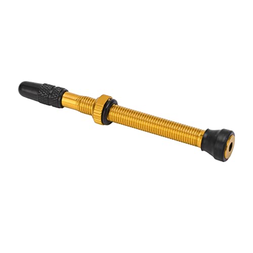 RASTKY Ventilstiel 60mm Mountainbike Tubeless Vakuum -Aluminium -Legierung Ventil Aktualisieren Sie Ihre Fahrt! (Gold) von RASTKY