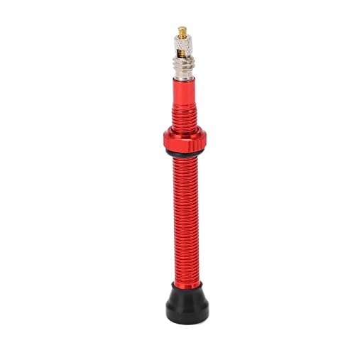 RASTKY Ventilstiel 60mm Mountainbike Tubeless Vakuum -Aluminium -Legierung Ventil Aktualisieren Sie Ihre Fahrt! (Rot) von RASTKY