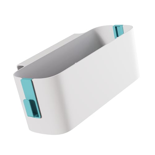 RASTKY Vielseitiger Abspeicherkorb Am Krankenbett - Aufbewahrungsprotokollbudbuden, Büros und Wohnzimmer - Platz Sparende Bettschiene Hängende Korb mit ABS Material Stylish Organization Shelf (GREEN) von RASTKY