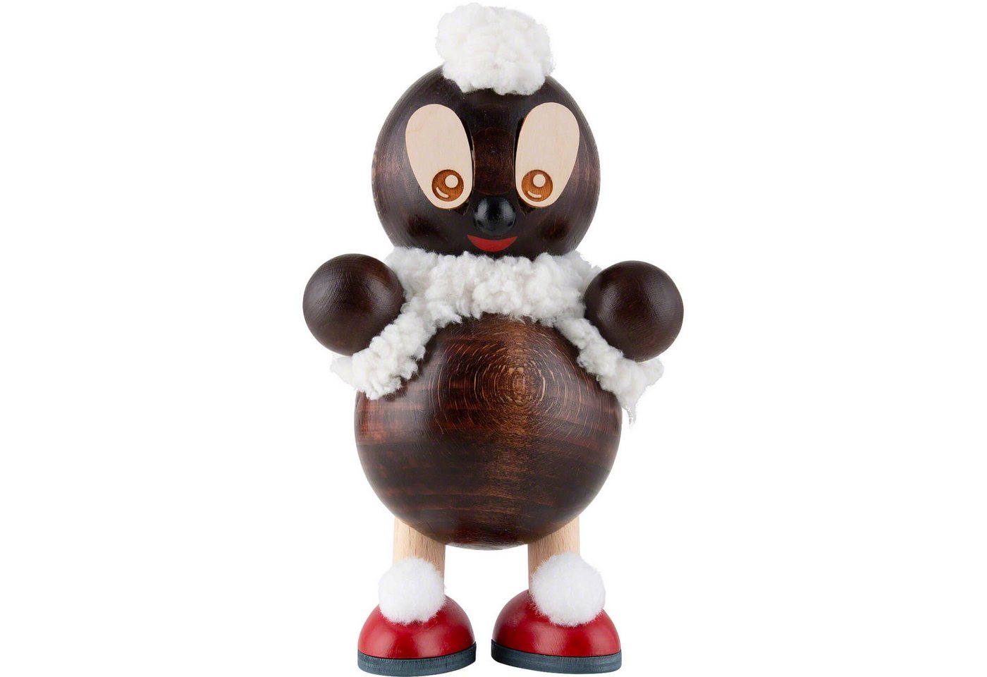 RATAGS Kunsthandwerk Nussknacker Pitti (18cm) Nussknacker von RATAGS Holzdesign von RATAGS Kunsthandwerk