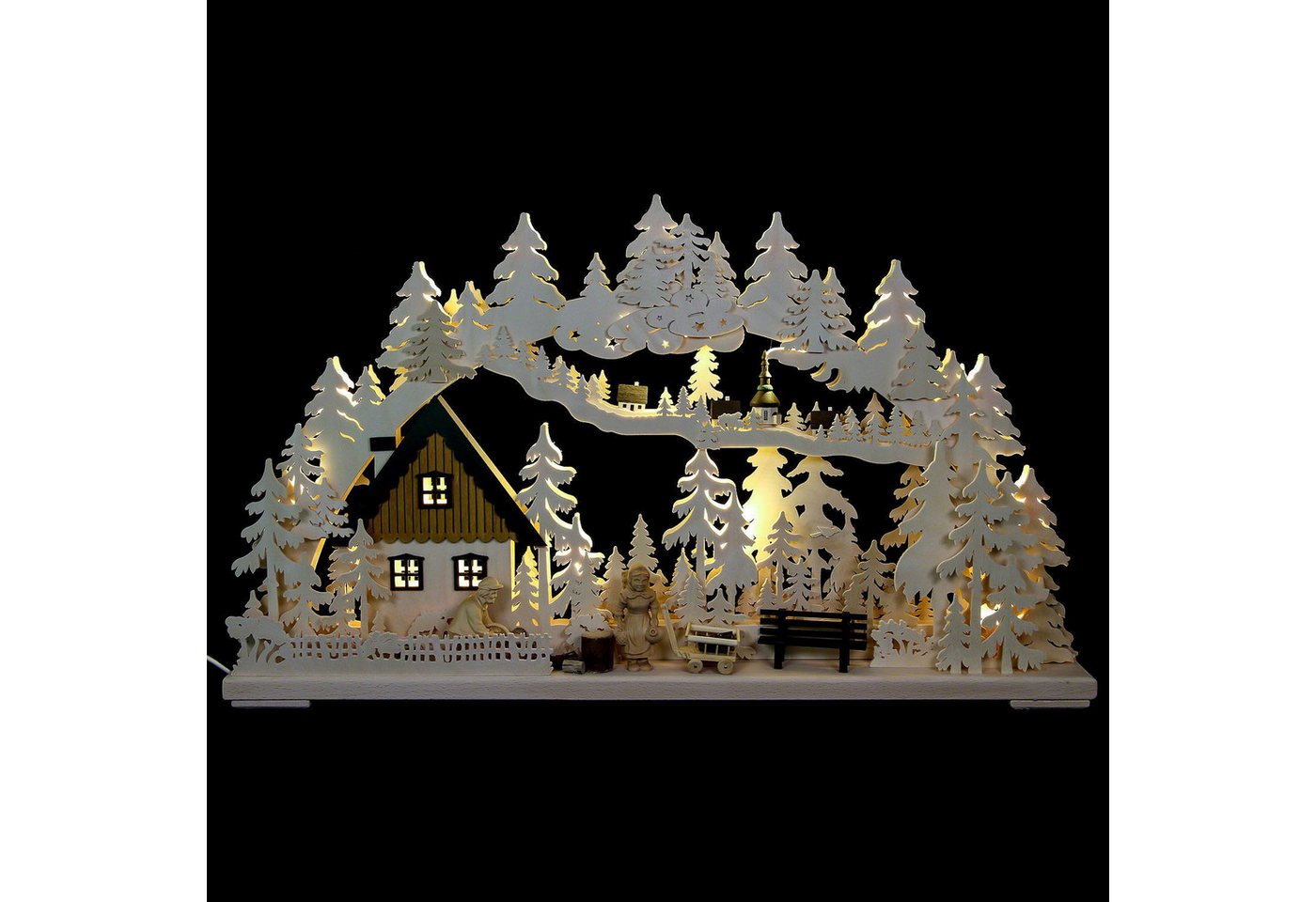 RATAGS Kunsthandwerk Schwibbogen 3D-Schwibbogen Altseiffener Handwerk mit geschnitzten Figuren (72x43x8 RATAGS Kunsthandwerk Schwibbogen 3D-Schwibbogen Altseiffener Handwerk mit geschnitzten Figuren (72x43x8 von RATAGS Kunsthandwerk