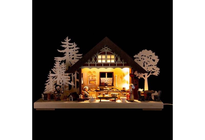 RATAGS Kunsthandwerk Schwibbogen 3D-Schwibbogen Backstübchen (43x30cm) von RATAGS Holzdesign von RATAGS Kunsthandwerk