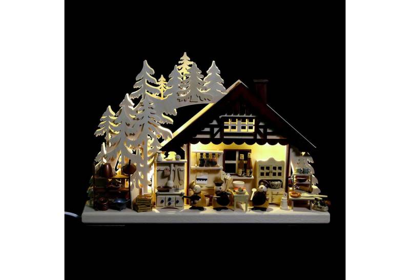 RATAGS Kunsthandwerk Schwibbogen 3D-Schwibbogen Kochprofis (40x30cm) von RATAGS Holzdesign von RATAGS Kunsthandwerk