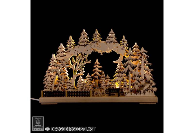 RATAGS Kunsthandwerk Schwibbogen 3D-Schwibbogen Naturschutzgebiet (43x30cm) von RATAGS Holzdesign von RATAGS Kunsthandwerk