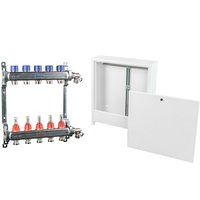 Ratiodämm - Fußbodenheizung Verteilerschrank Unterputz up Heizkreisverteiler set Heizung 'HKV2+UP2-3' von RATIODÄMM