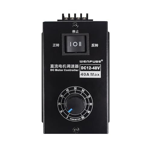 RATTMMOTOR PWM Drehzahlregler DC 12V-48V 20A 1200W Motordrehzahlregler Elektromotor Drehzahlregler Vorwärts/Rückwärts-Impuls-Geschwindigkeits-Winkel-Steuerungsmodul PWM Signalgenerator RATTMMOTOR PWM Drehzahlregler DC 12V-48V 20A 1200W Motordrehzahlregler Elektromotor Drehzahlregler Vorwärts/Rückwärts-Impuls-Geschwindigkeits-Winkel-Steuerungsmodul PWM Signalgenerator von RATTMMOTOR