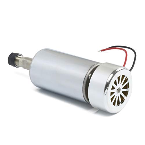 RATTMMOTOR 300W 52MM DC 12-48V CNC Spindelmotor ER11 luftgekühlter Motor 12000U/min für CNC-Gravierfräsmaschine von RATTMMOTOR