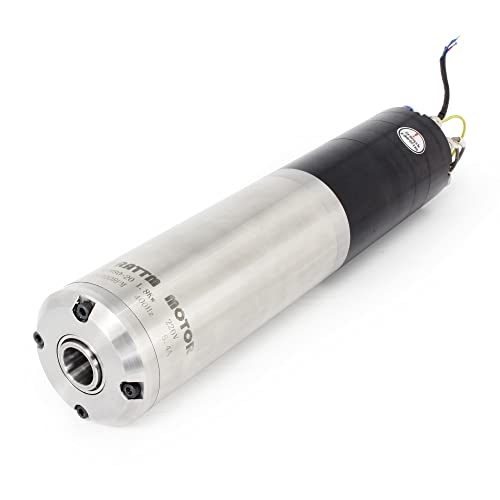 RATTMMOTOR CNC 1.8KW Wassergekühlter Spindelmotor,ATC Automatischer Werkzeugwechsel-Spindelmotor ISO20, 220V Wassergekühlte Frässpindel 24000 U/min 5,4A Durchmesser 80 mm für CNC-Fräsen Maschine RATTMMOTOR CNC 1.8KW Wassergekühlter Spindelmotor,ATC Automatischer Werkzeugwechsel-Spindelmotor ISO20, 220V Wassergekühlte Frässpindel 24000 U/min 5,4A Durchmesser 80 mm für CNC-Fräsen Maschine von RATTMMOTOR