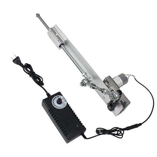 ﻿RATTMMOTOR Hubkolben Linearaktuator Stroke 1.18-6 inch DC 24V 120RPM Geschwindigkeit Einstellbare Linearantrieb 30-150mm mit Drehzahlregler von RATTMMOTOR