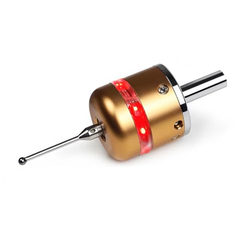 RATTMMOTOR Kantentaster,3D-Photoelektrischer Kantensucher, 3D-Taster Kantenfinder CNC Messtaster Werkzeuglängensensor für CNC-Fräsmaschinen (Rotes Licht) von RATTMMOTOR