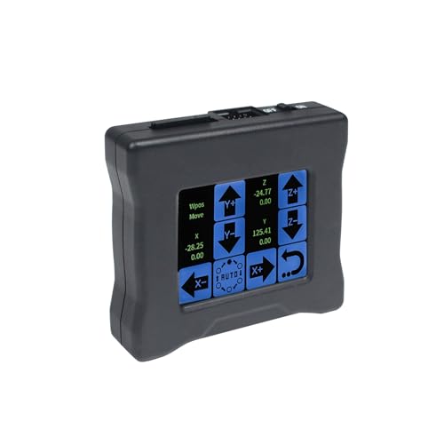 RATTMMOTOR Offline-Steuerung,CNC-Fräser Offline-Steuerungsmodul CNC Router Offline Controller ESP 32bits 2.8 Zoll LCD Display für 3018 pro/3020 Plus/4540 CNC Fräsmaschine von RATTMMOTOR