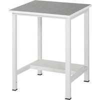 RAU Werktisch 900 mit Ablageboden Tiefe 320 mm, HxBxT 825 x 750 x 800 mm, Arbeitplatte Universal-/Linoleum-Belag RAU Werktisch 900 mit Ablageboden Tiefe 320 mm, HxBxT 825 x 750 x 800 mm, Arbeitplatte Universal-/Linoleum-Belag von RAU