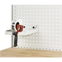 Ablage für Lochplatte, B225xT305xH35mm, RAL7035 - RAU Ablage für Lochplatte, B225xT305xH35mm, RAL7035 - RAU von RAU