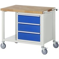 Fahrbare Werkbank Modell 8157 BxTxH 1000x700x880mm - RAU von RAU