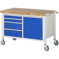 Fahrbare Werkbank Modell 8470 BxTxH 1250x700x880mm - RAU von RAU