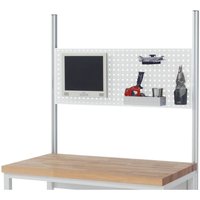 Lochplatte e, B1200(1084)xT40xH450mm, RAL7035 - RAU von RAU