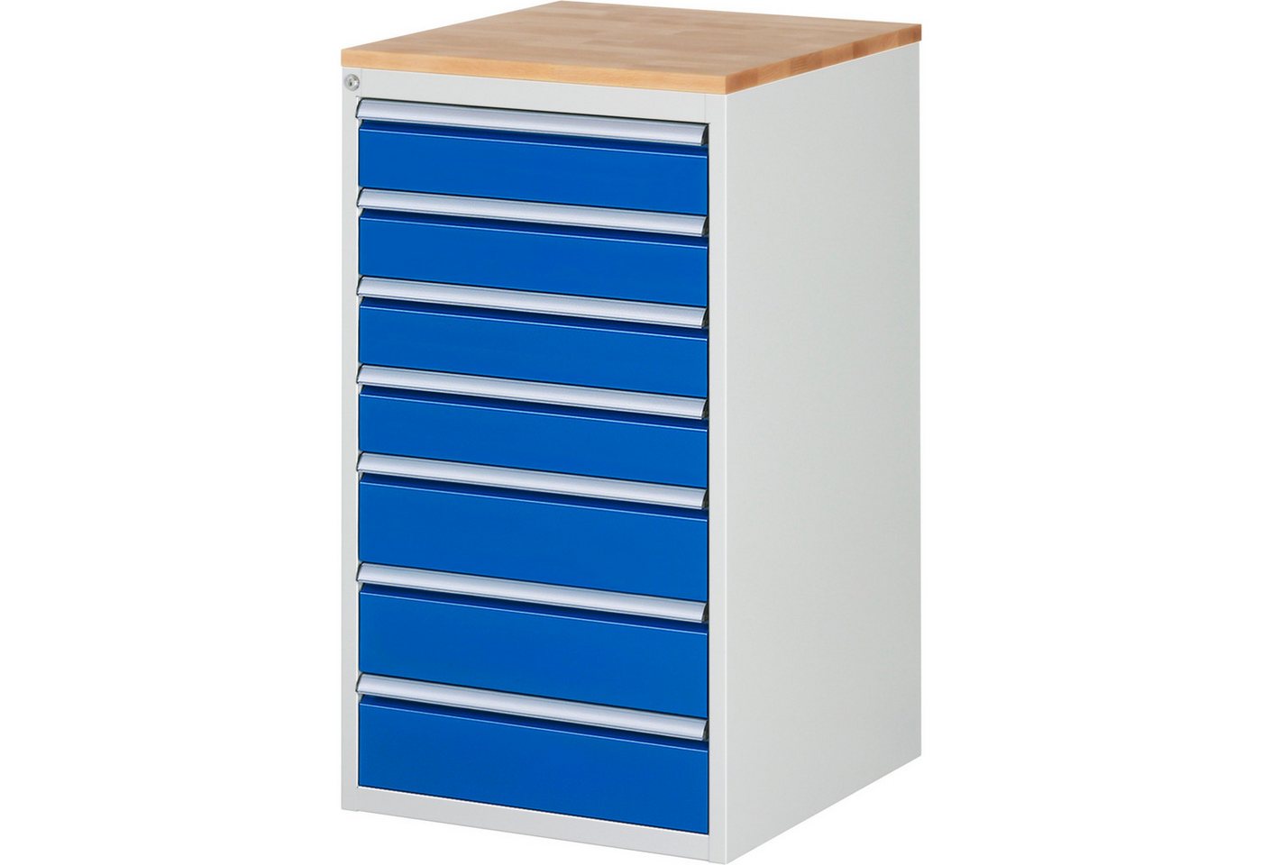 RAU Hängeschuhschrank Schubladenschrank 580x650x1035mm B-Top-25mm 7xSchublade-TA lichtgrau/e RAU Hängeschuhschrank Schubladenschrank 580x650x1035mm B-Top-25mm 7xSchublade-TA lichtgrau/e von RAU