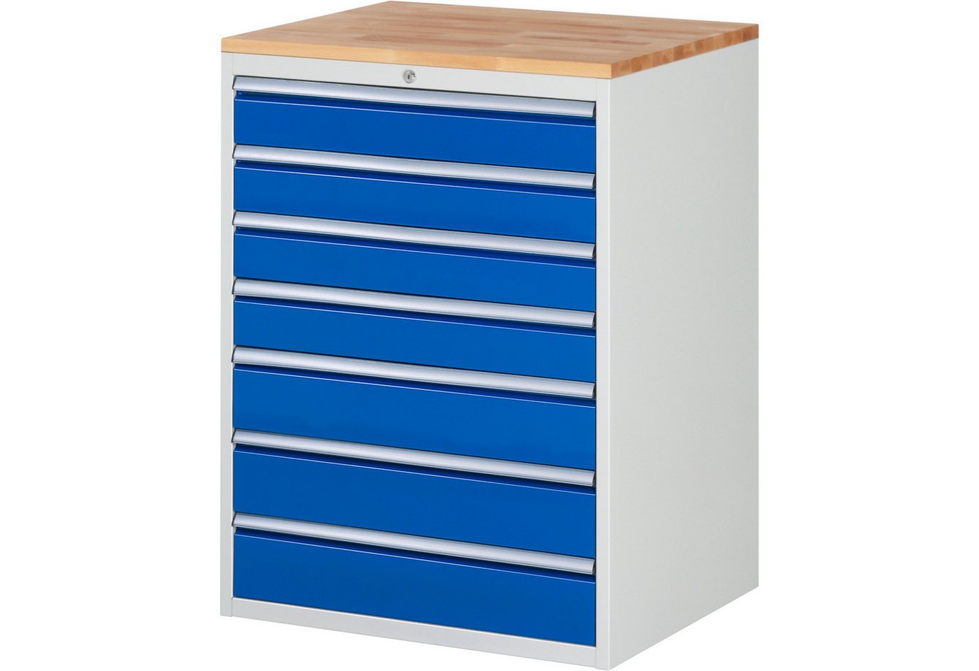 RAU Hängeschuhschrank Schubladenschrank 770x650x1035mm B-Top-25mm 7xSchublade-TA lichtgrau/e RAU Hängeschuhschrank Schubladenschrank 770x650x1035mm B-Top-25mm 7xSchublade-TA lichtgrau/e von RAU