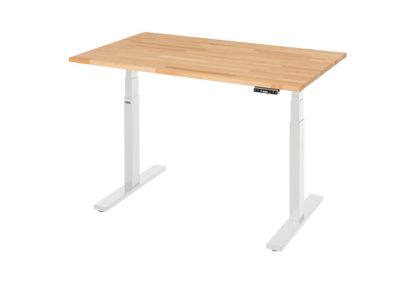 RAU Schreibtisch Schreibtisch adlatus 100 1250x800x650-1300 B-Platte lichtgrau RAU Schreibtisch Schreibtisch adlatus 100 1250x800x650-1300 B-Platte lichtgrau von RAU