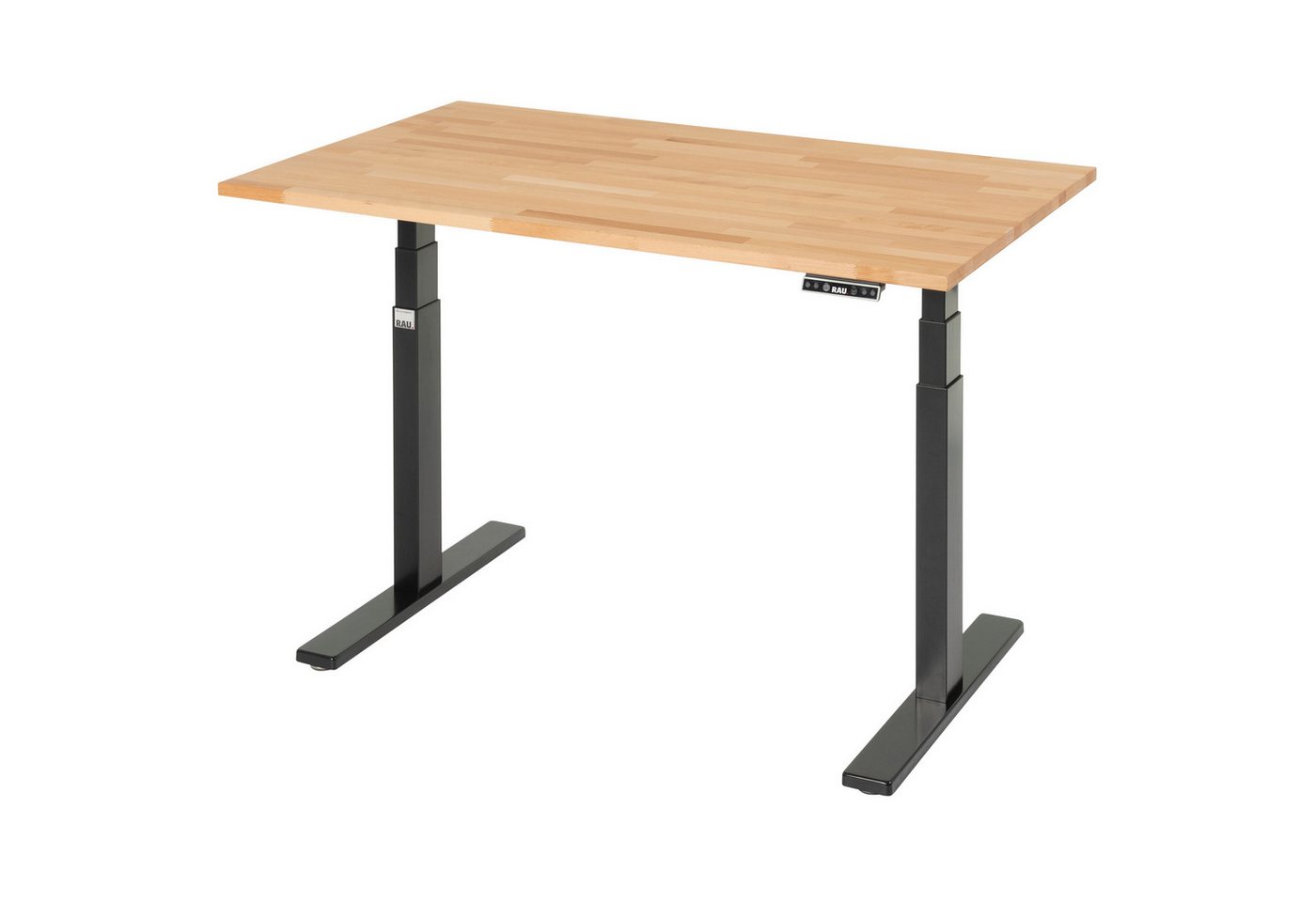 RAU Schreibtisch Schreibtisch adlatus 100 1250x800x650-1300 B-Platte schwarz RAU Schreibtisch Schreibtisch adlatus 100 1250x800x650-1300 B-Platte schwarz von RAU