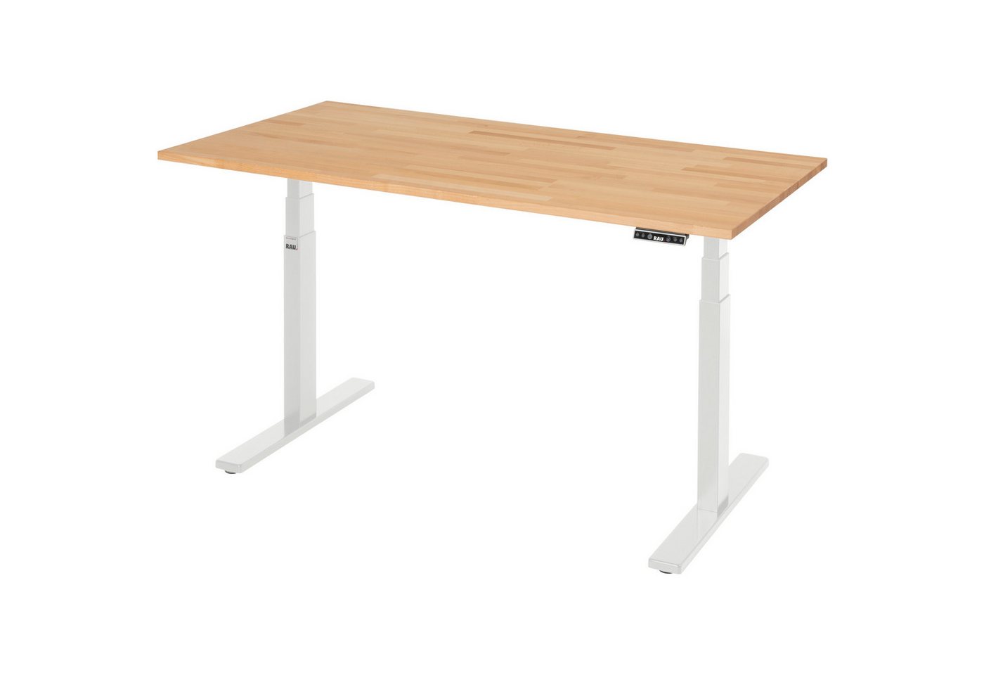 RAU Schreibtisch Schreibtisch adlatus 100 1500x800x650-1300 B-Platte lichtgrau RAU Schreibtisch Schreibtisch adlatus 100 1500x800x650-1300 B-Platte lichtgrau von RAU