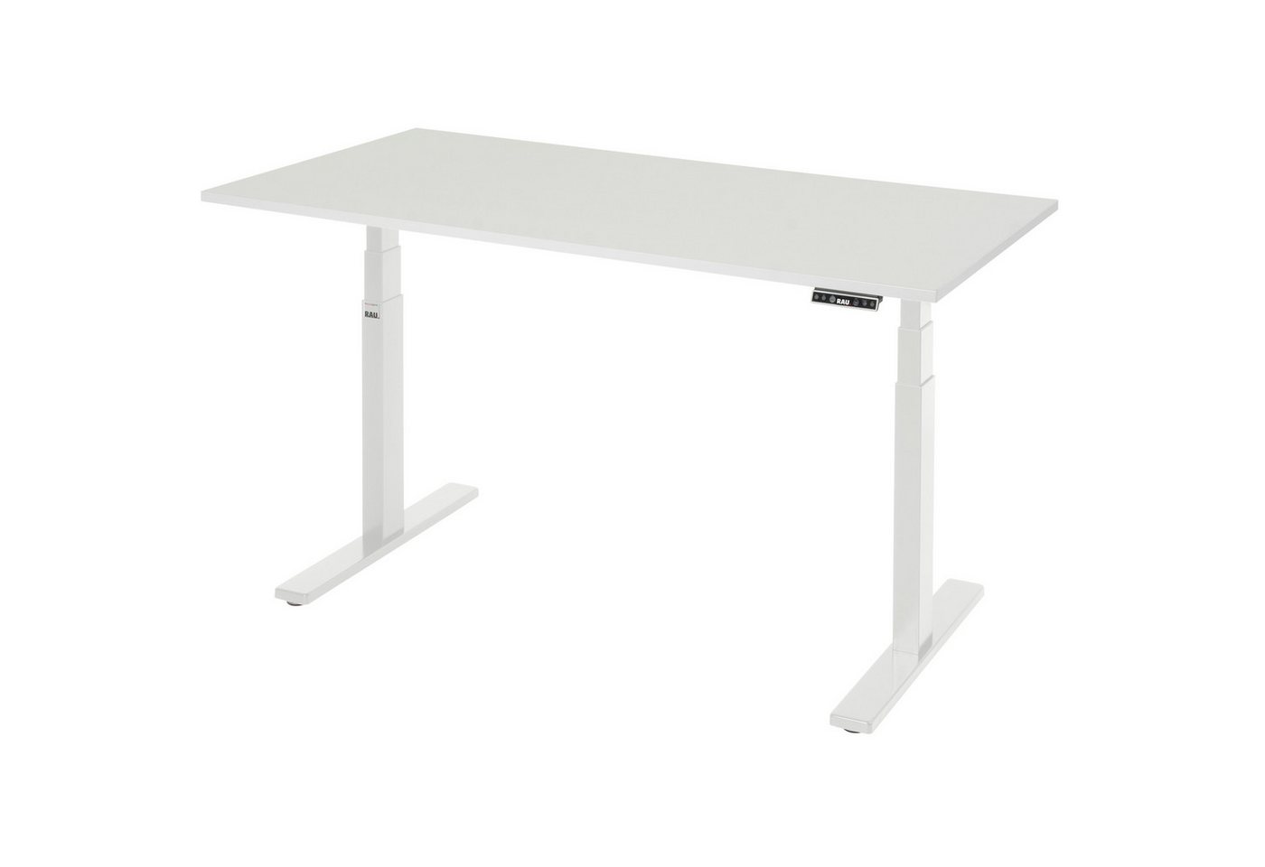 RAU Schreibtisch Schreibtisch adlatus 100 1500x800x650-1300 M-Platte lichtgrau RAU Schreibtisch Schreibtisch adlatus 100 1500x800x650-1300 M-Platte lichtgrau von RAU