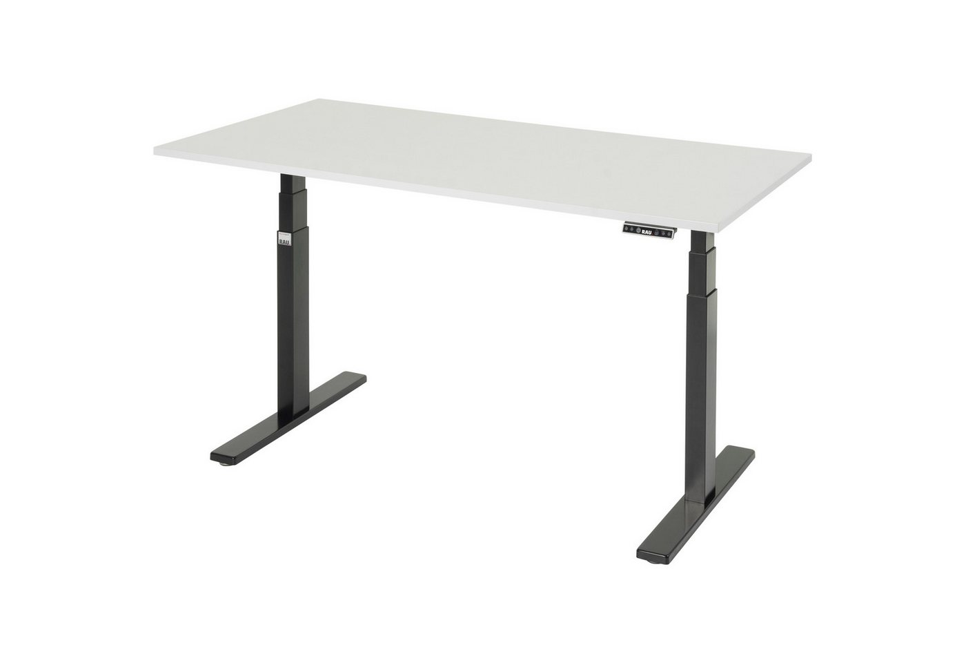 RAU Schreibtisch Schreibtisch adlatus 100 1500x800x650-1300 M-Platte schwarz RAU Schreibtisch Schreibtisch adlatus 100 1500x800x650-1300 M-Platte schwarz von RAU