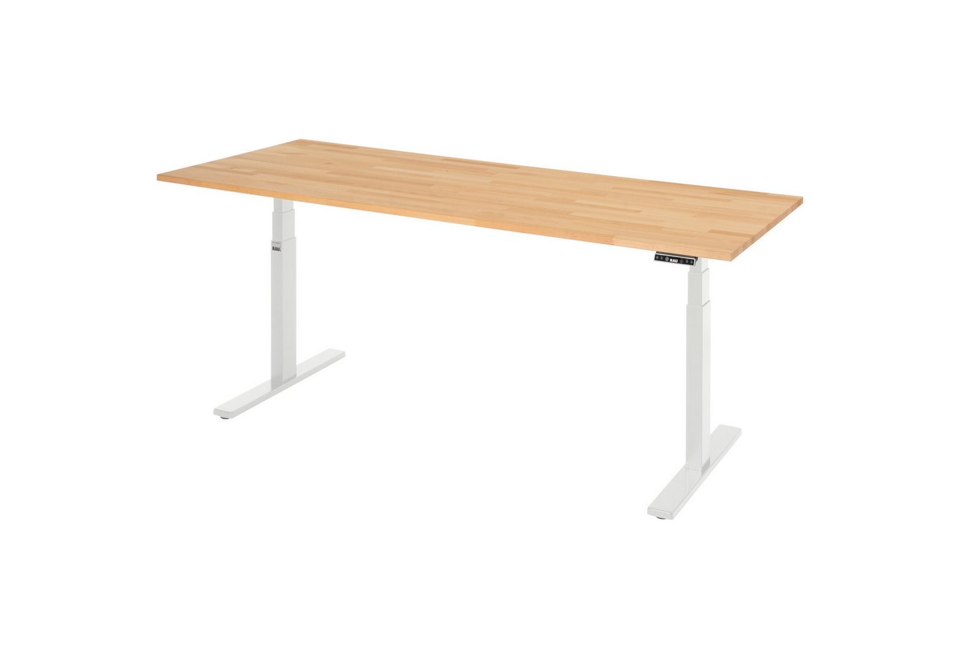 RAU Schreibtisch Schreibtisch adlatus 100 2000x800x650-1300 B-Platte lichtgrau RAU Schreibtisch Schreibtisch adlatus 100 2000x800x650-1300 B-Platte lichtgrau von RAU