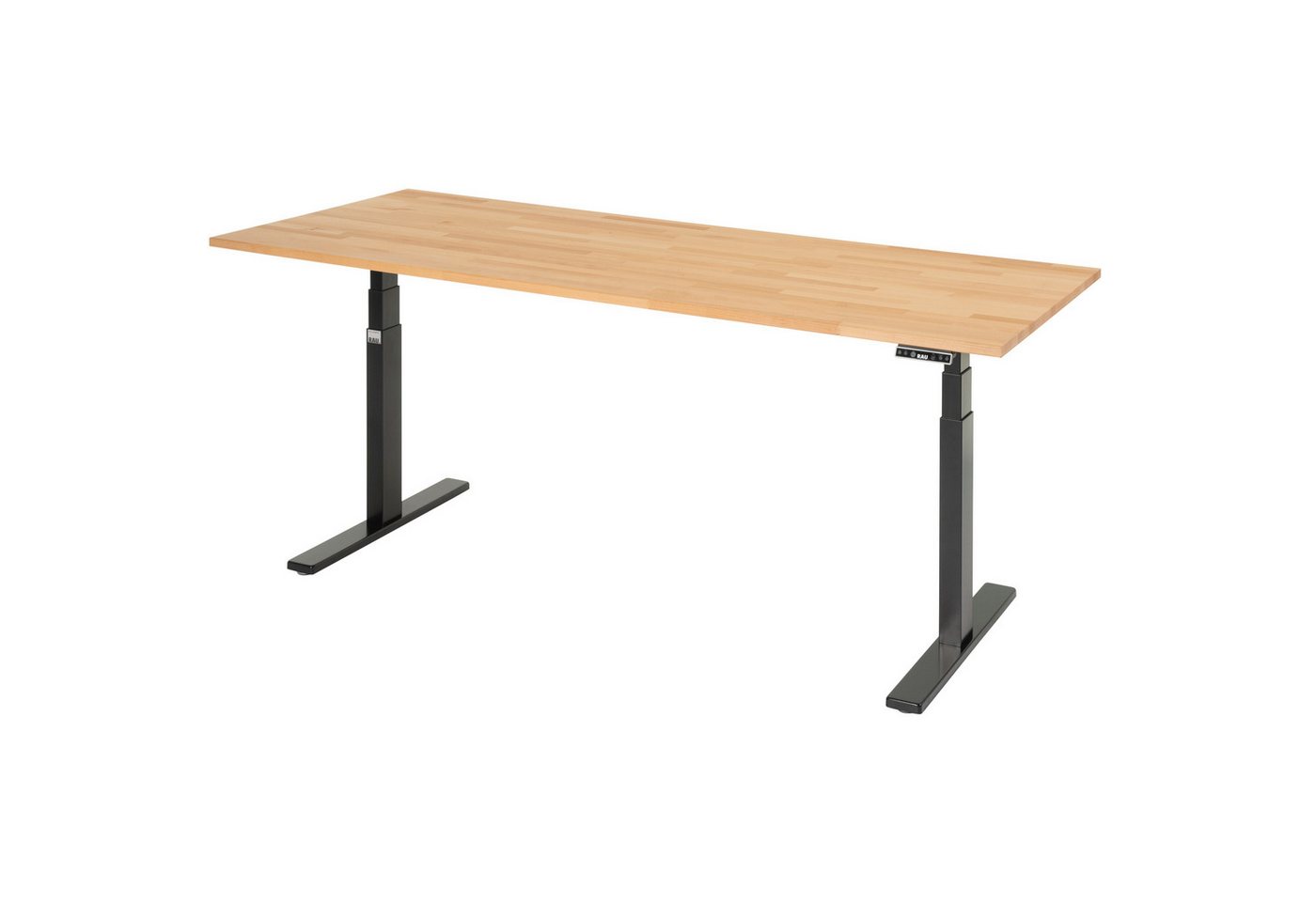 RAU Schreibtisch Schreibtisch adlatus 100 2000x800x650-1300 B-Platte schwarz RAU Schreibtisch Schreibtisch adlatus 100 2000x800x650-1300 B-Platte schwarz von RAU