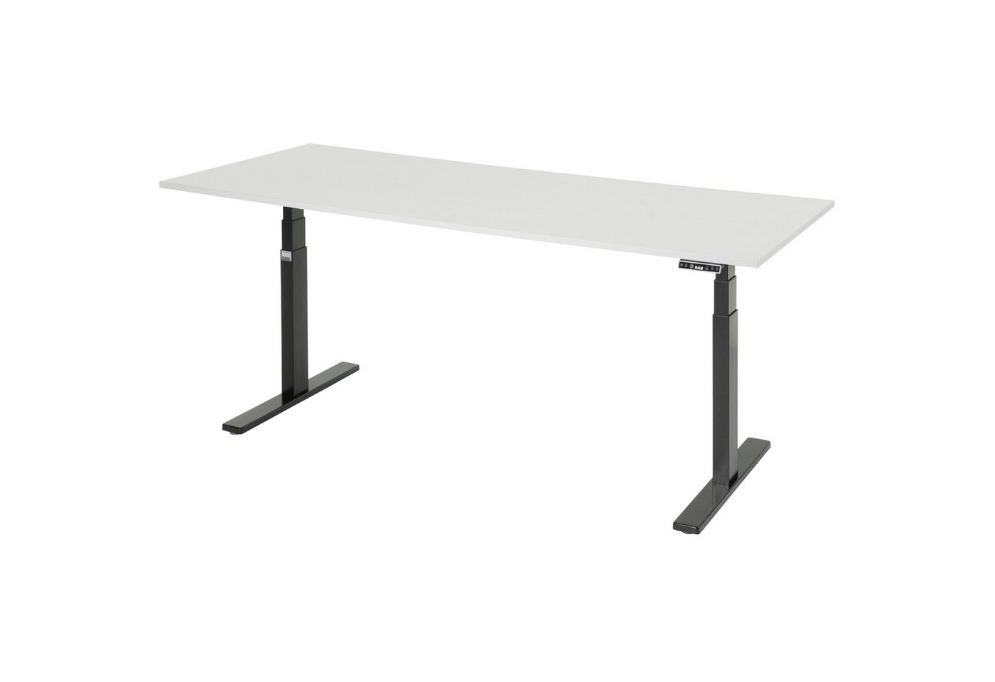 RAU Schreibtisch Schreibtisch adlatus 100 2000x800x650-1300 M-Platte schwarz RAU Schreibtisch Schreibtisch adlatus 100 2000x800x650-1300 M-Platte schwarz von RAU