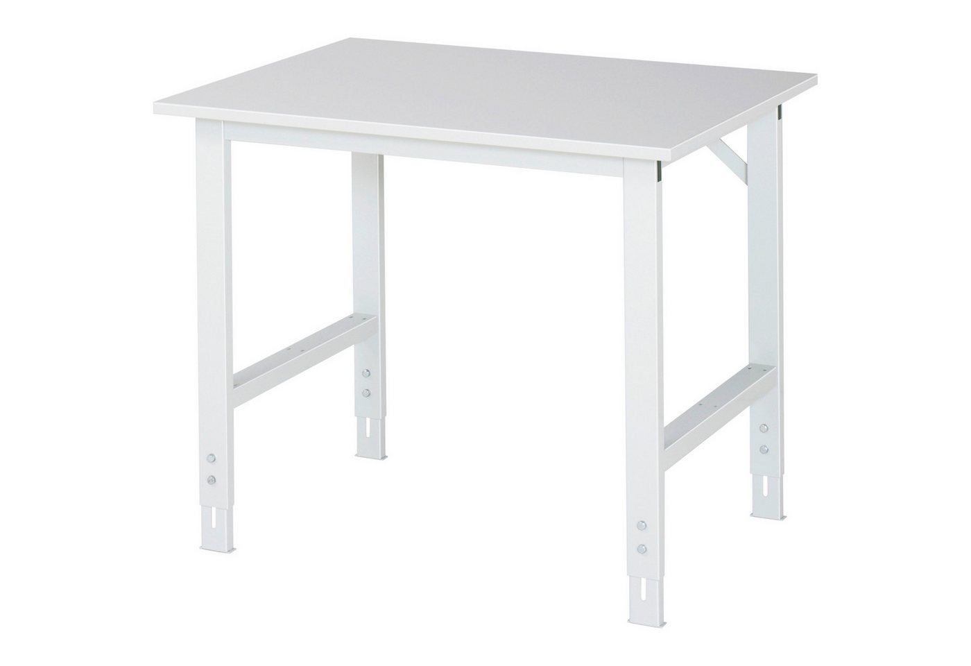 RAU Werkbank Arbeitstisch 1000x800x760-1080 M-Platte 22mm lichtgrau RAU Werkbank Arbeitstisch 1000x800x760-1080 M-Platte 22mm lichtgrau von RAU