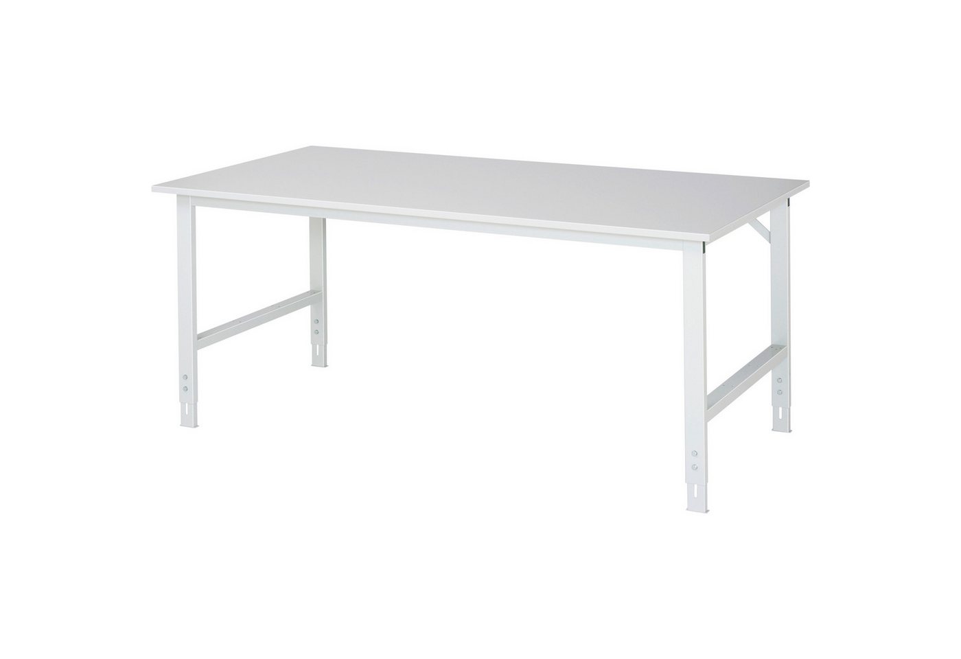 RAU Werkbank Arbeitstisch 2000x1000x760-1080 M-Platte 22mm lichtgrau RAU Werkbank Arbeitstisch 2000x1000x760-1080 M-Platte 22mm lichtgrau von RAU