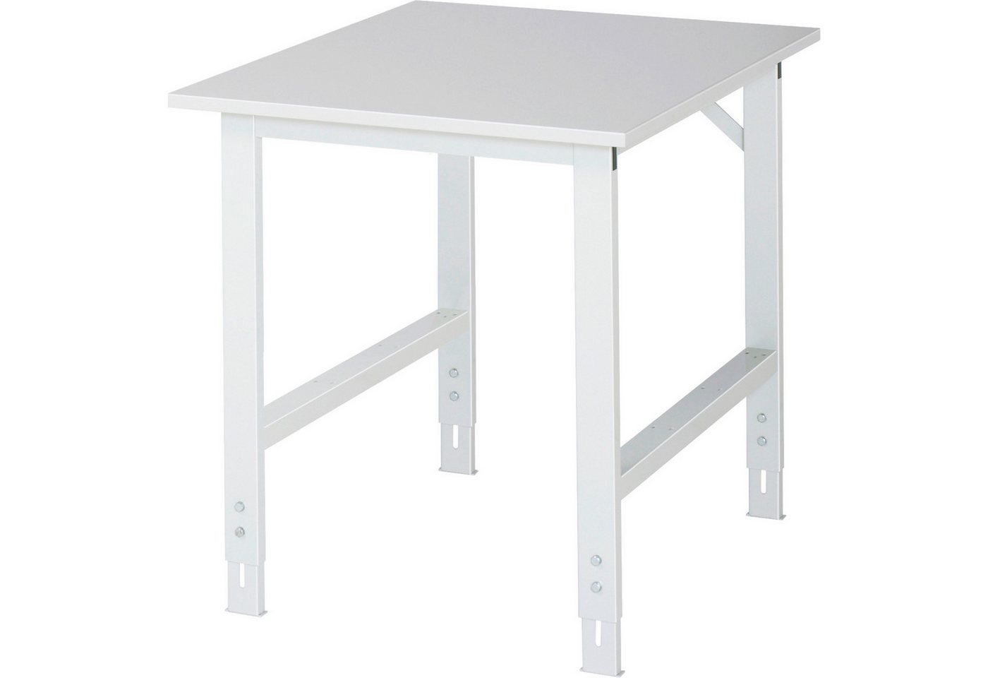 RAU Werkbank Arbeitstisch 750x1000x760-1080 M-Platte 22mm lichtgrau RAU Werkbank Arbeitstisch 750x1000x760-1080 M-Platte 22mm lichtgrau von RAU