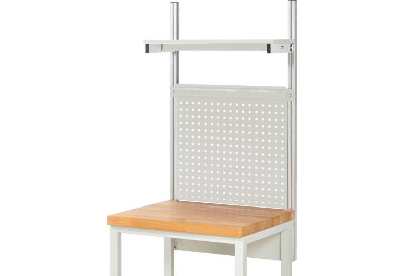 RAU Werkbank System-Aufbau EE Komplettset 01 750mm lichtgrau/lichtgrau RAU Werkbank System-Aufbau EE Komplettset 01 750mm lichtgrau/lichtgrau von RAU