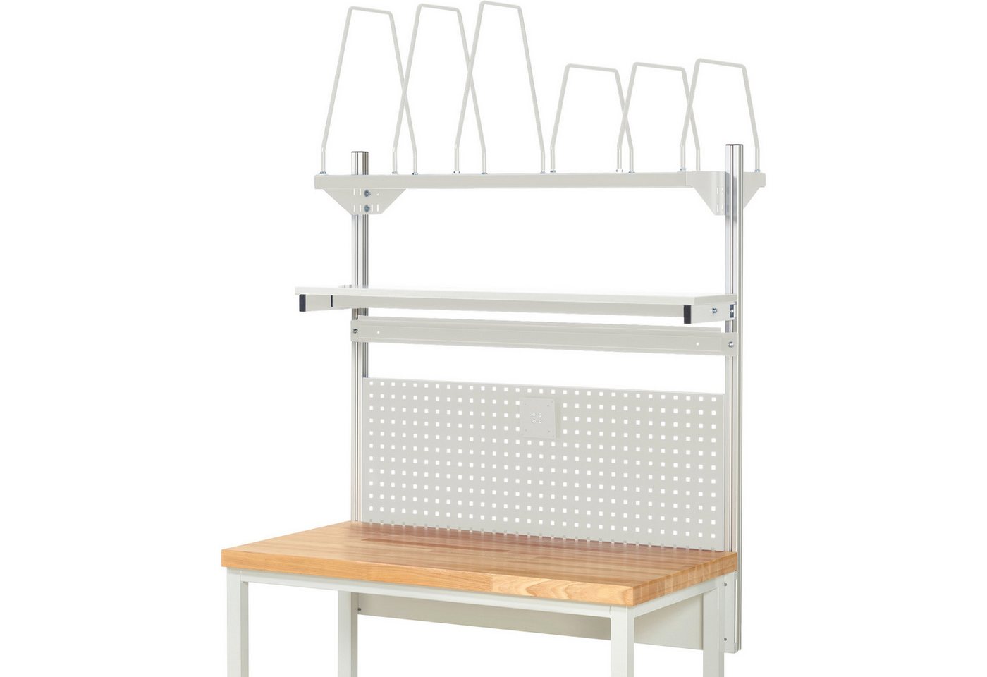 RAU Werkbank System-Aufbau EE Komplettset 03 1250mm lichtgrau/lichtgrau RAU Werkbank System-Aufbau EE Komplettset 03 1250mm lichtgrau/lichtgrau von RAU
