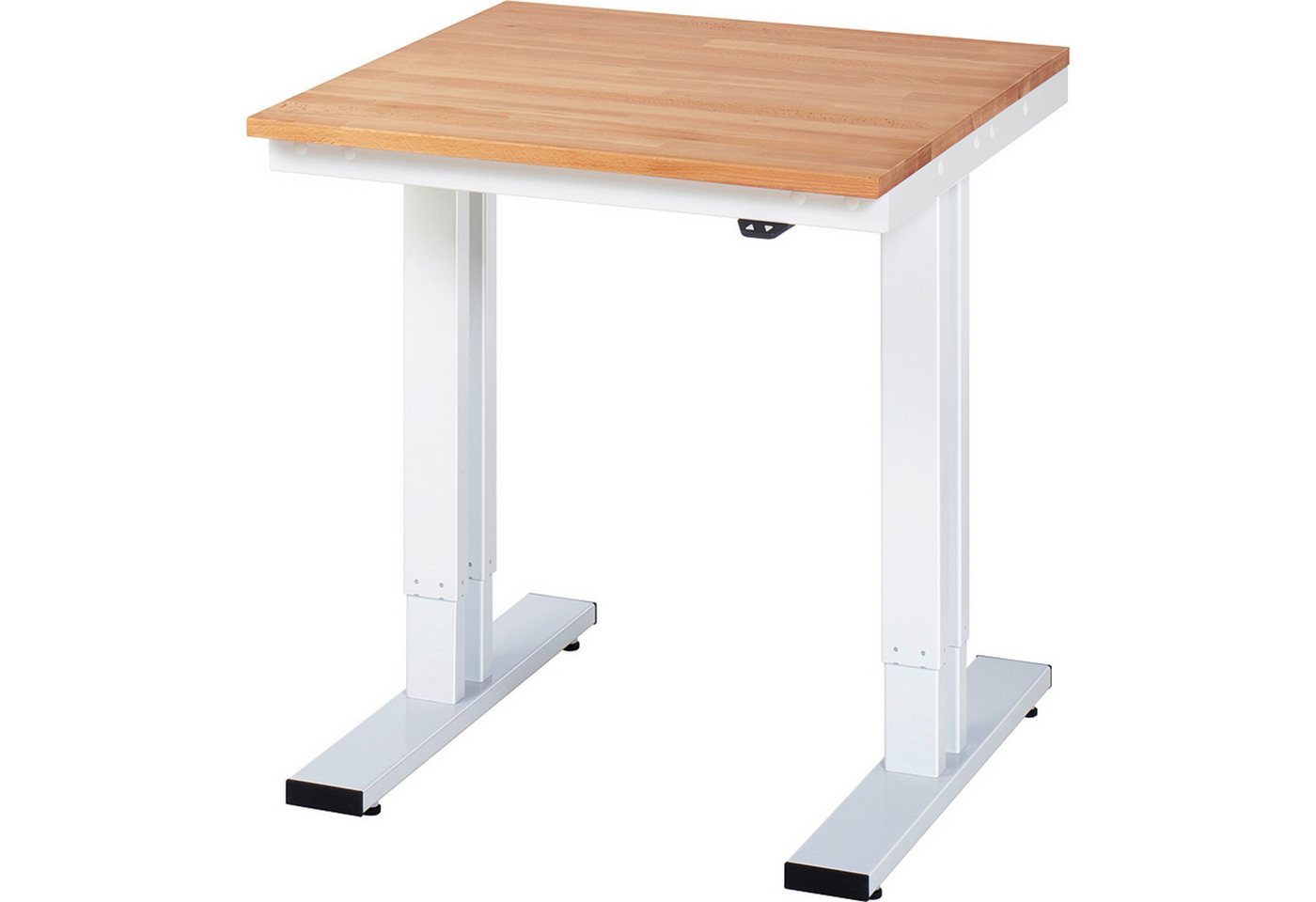 RAU Werkbank Werktisch 750x800x720-1120mm elektrisch B-Platte 25mm lichtgrau RAU Werkbank Werktisch 750x800x720-1120mm elektrisch B-Platte 25mm lichtgrau von RAU