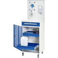Rau Hygiene-Schrank Modell 1 fahrbar von RAU