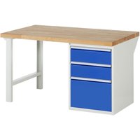 Werkbank 7507A1, B1500xT900xH890mm, 3x Schublade-TA - RAU Werkbank 7507A1, B1500xT900xH890mm, 3x Schublade-TA - RAU von RAU