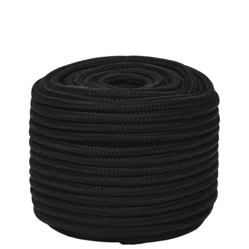 Dieser Artikel- Arbeitsseil schwarz 12 mm 50 m Polyester-Nice von RAUGAJ