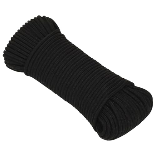 Dieser Artikel- Arbeitsseil schwarz 5 mm 25 m Polyester-Nice von RAUGAJ