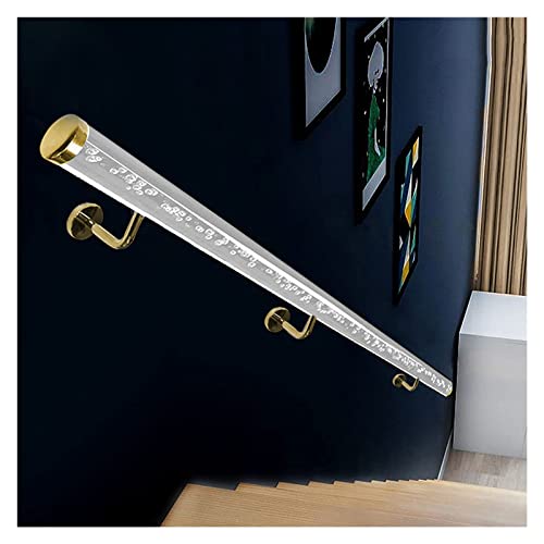 RAUGAJ Anti -Skid -Treppe Handläufe Acrylclear - 0,5/1/2/3/4/5/6 M Lang, Kinder-/Ältere/Behinderte Personen Barriere Freie Grab -Riegel Für Home/Corridor/Lofts/White Transparent/2.2M/7.2Ft RAUGAJ Anti -Skid -Treppe Handläufe Acrylclear - 0,5/1/2/3/4/5/6 M Lang, Kinder-/Ältere/Behinderte Personen Barriere Freie Grab -Riegel Für Home/Corridor/Lofts/White Transparent/2.2M/7.2Ft von RAUGAJ